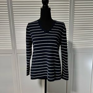 Tommy Hilfiger navy blue stripped top